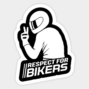 Respect for Bikers Sticker